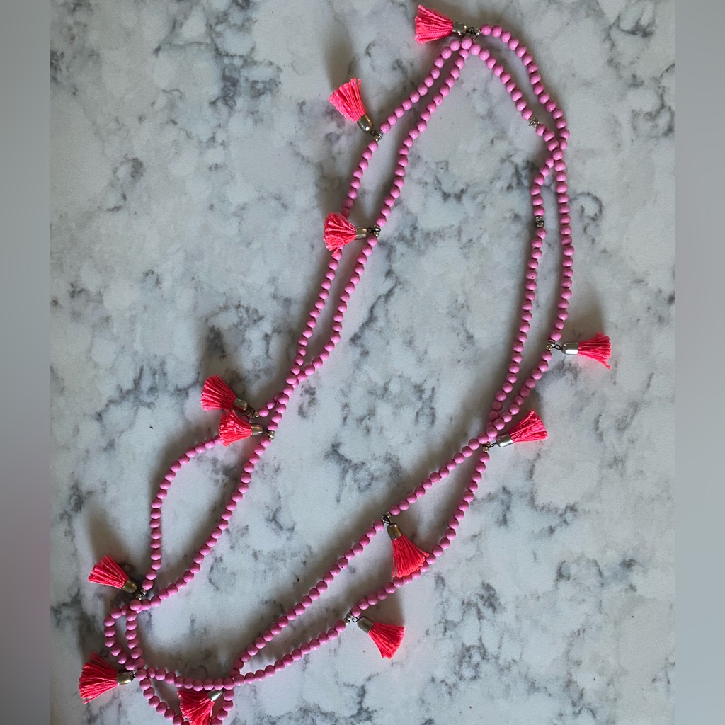 Roberta Roller Rabbit Tassel Necklace